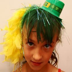St Patricks Day Crazy Hair