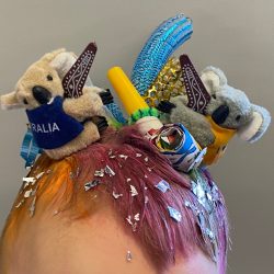 Australia Day Crazy Hair