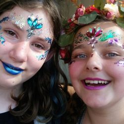 Festival glitter and bling at Melbourne show