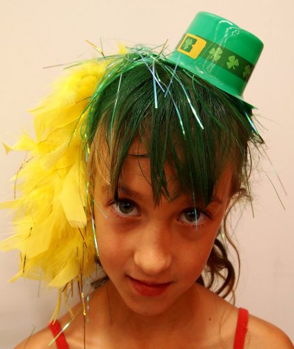 St Patricks Day Crazy Hair