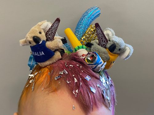 Australia Day Crazy Hair