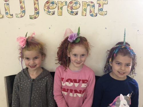 Unicorn crazy hair