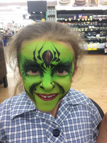 halloween face painting