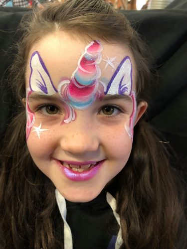 unicorn face painting
